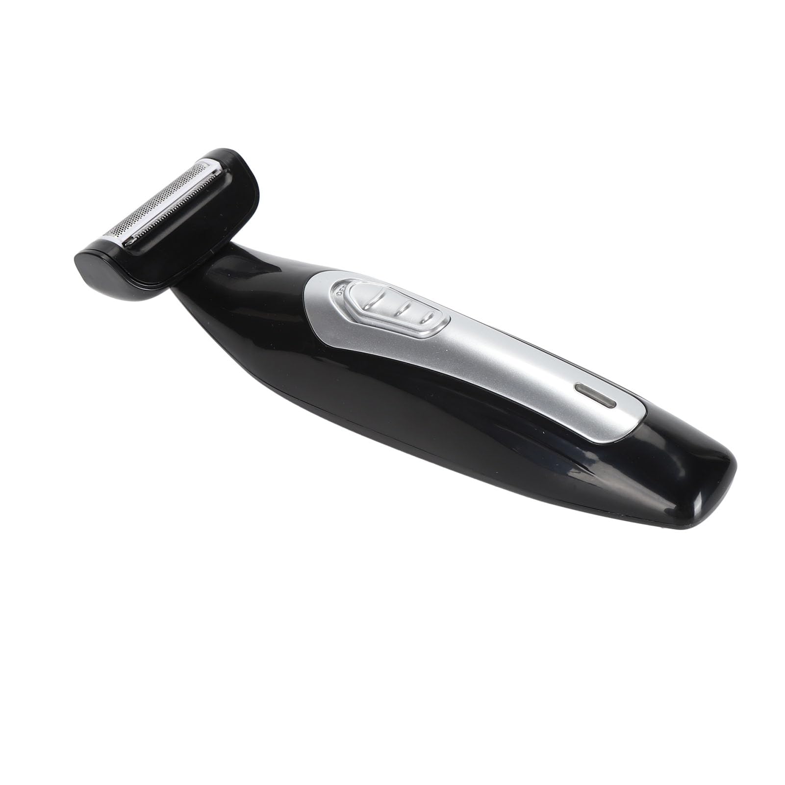 ASHATA Electric Back Shaver for Men - Rechargeable Back Hair Trimmer with Removable & Extendable Handle, Wet/Dry Body Groomer for Chest, Groin & Manscaping - Perfect for Home Use & Travel