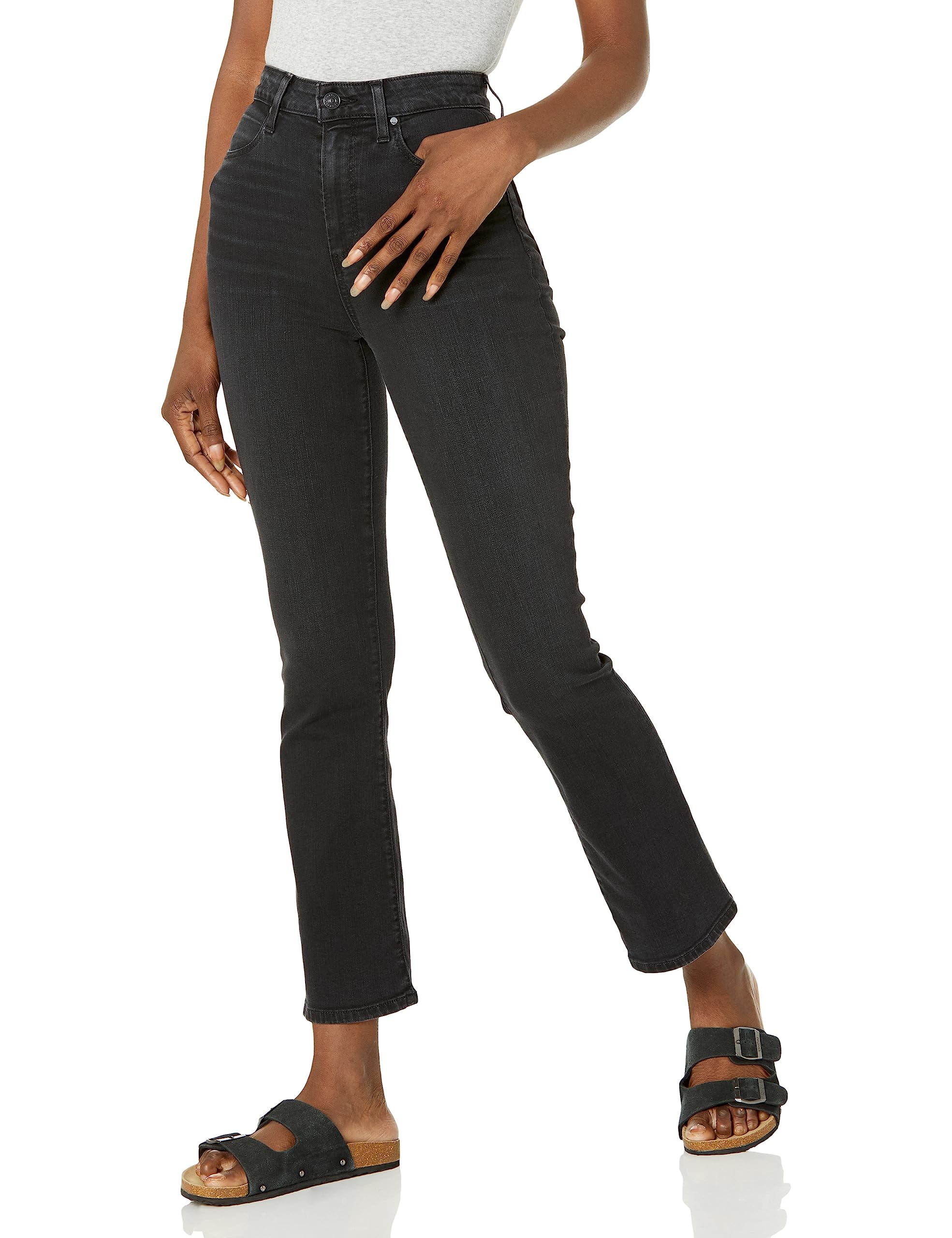 PAIGE Women's Femme Linear Coin Pocket Jeans - High Waist Slim Fit Denim Pants for Casual & Work | Perfect for Office, Date Night & Everyday Wear