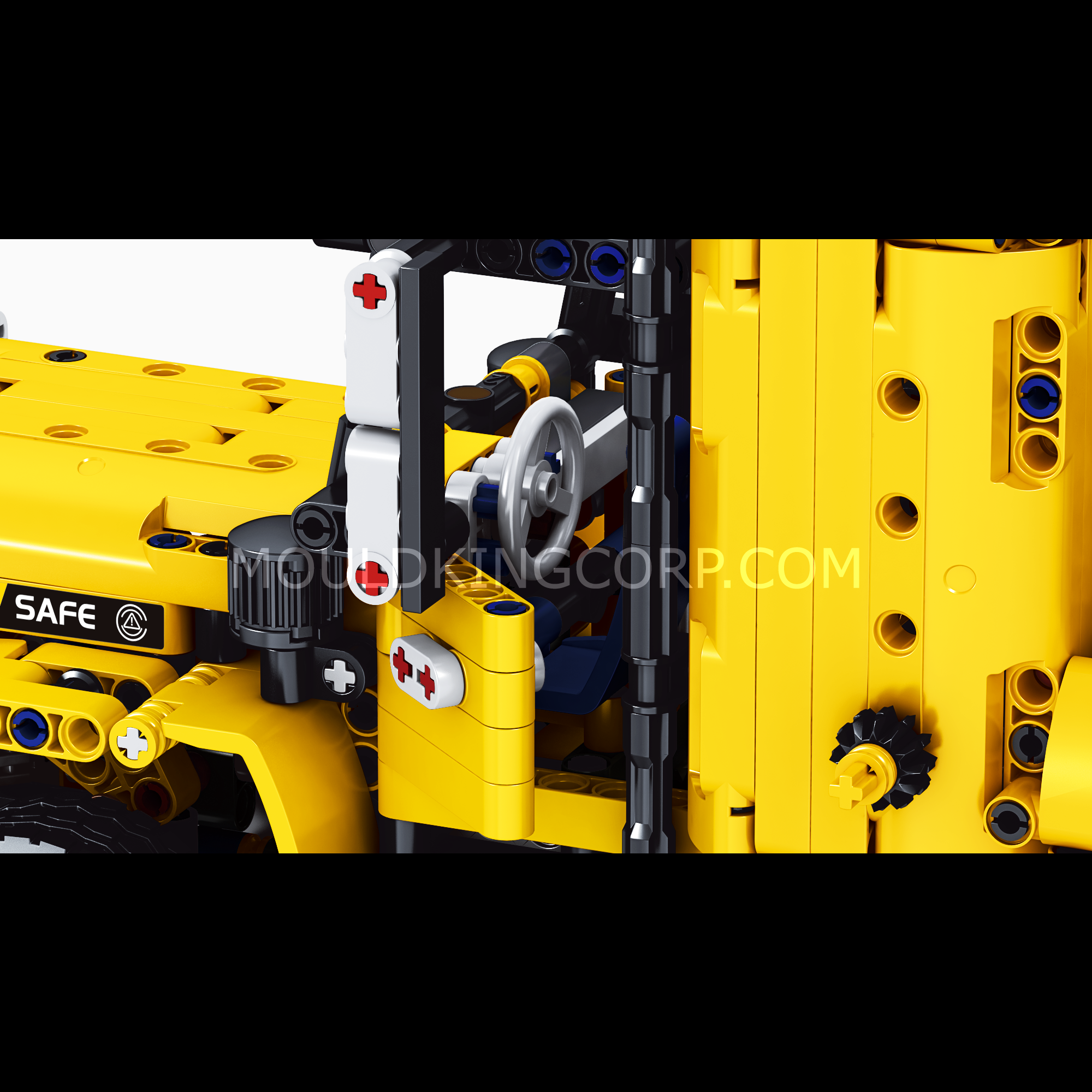 MOULD KING 17011 Road Trailer Building Block Set - 1,277 PCS Construction Toy for Kids & Adults | STEM Learning, Creative Play, Gift Idea for Car Lovers | Perfect for DIY Projects, Birthday Presents & Collectors