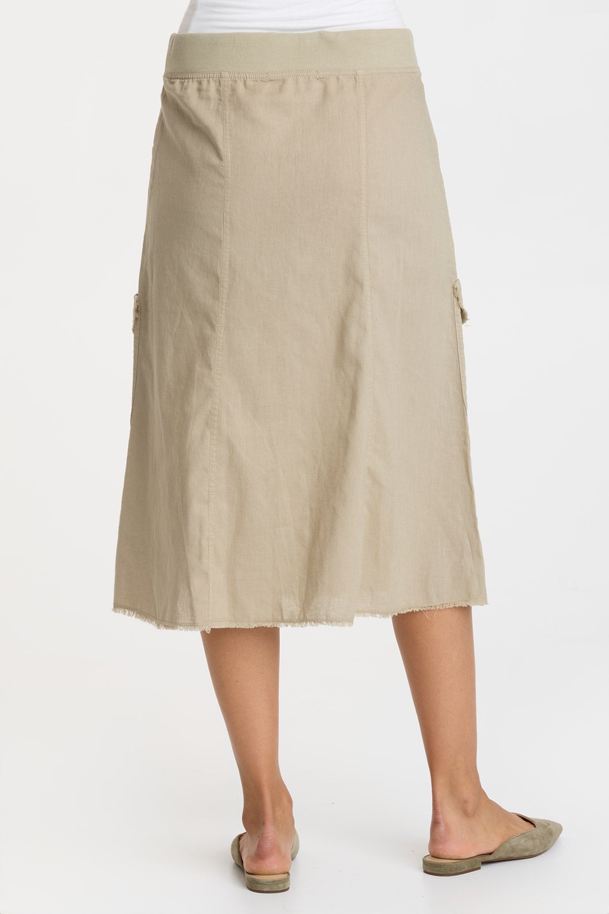 Bellamy Linen Skirt for Women - Breathable & Comfortable Summer Skirt for Casual Outings, Beach Vacations & Boho Style