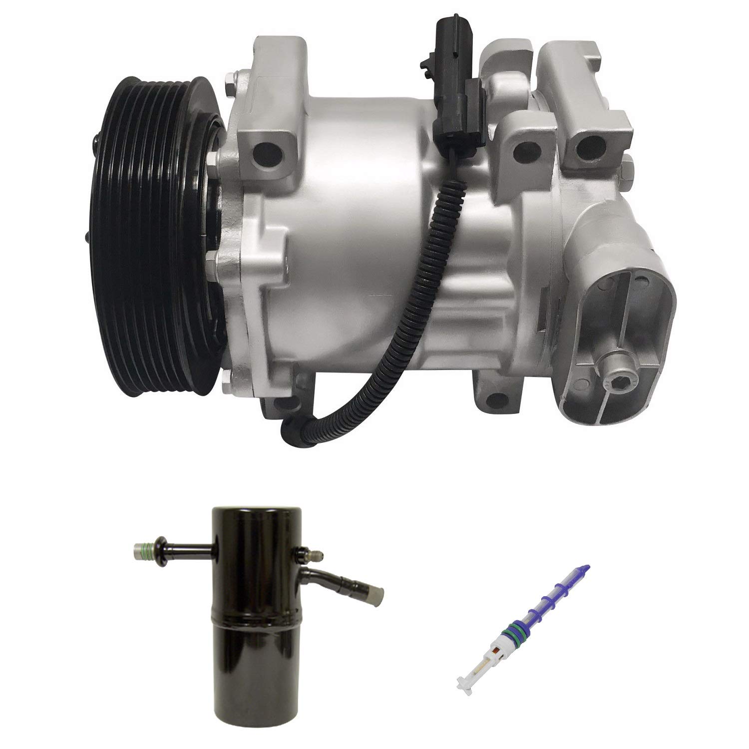 RYC Remanufactured AC Compressor Kit KT DC83 - Compatible with Select Car Models | Perfect for AC System Repair & Replacement | Keep Your Vehicle Cool in Summer Heat