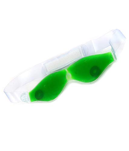 ALN® Aloe Vera Cooling Eye Mask - Fast Relief for Puffy Eyes & Dark Circles | Magnetic Therapy for Eye Bags | Perfect for Travel, Work & Post-Surgery Recovery