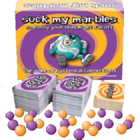 Suck My Marbles - Fun Family Card Game for Adults & Kids - Perfect for Parties, Game Nights & Travel Entertainment