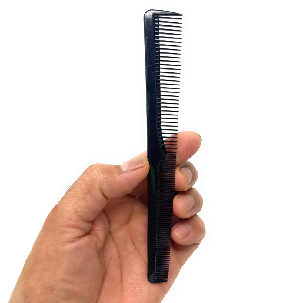 Professional Scalpmaster Barber Combs Set - 6-Piece Carbon Fiber Cutting Comb Kit for Hair Styling | Perfect for Barbers, Salons & Home Haircuts