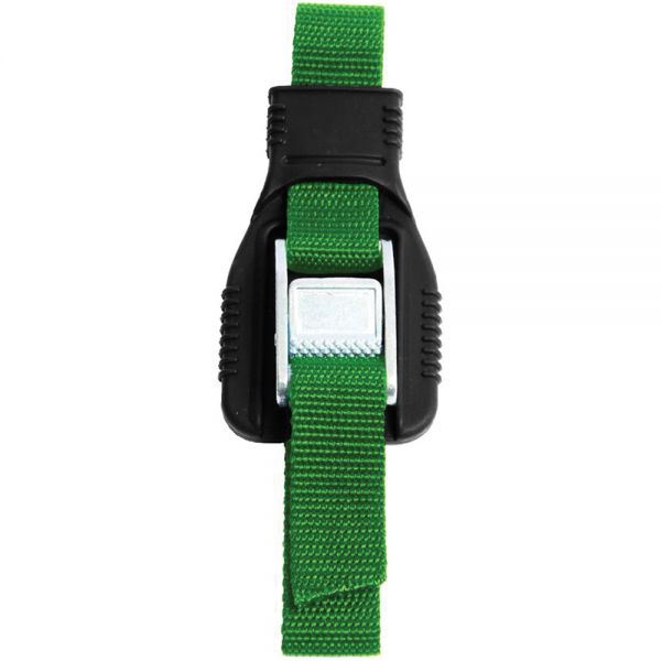 18 Ft. Heavy-Duty Cinch Strap - Green & Black (Pack of 2) for Cargo Securing, Moving & Storage | Durable Tie Down Straps for Trucks, Trailers & Outdoor Use