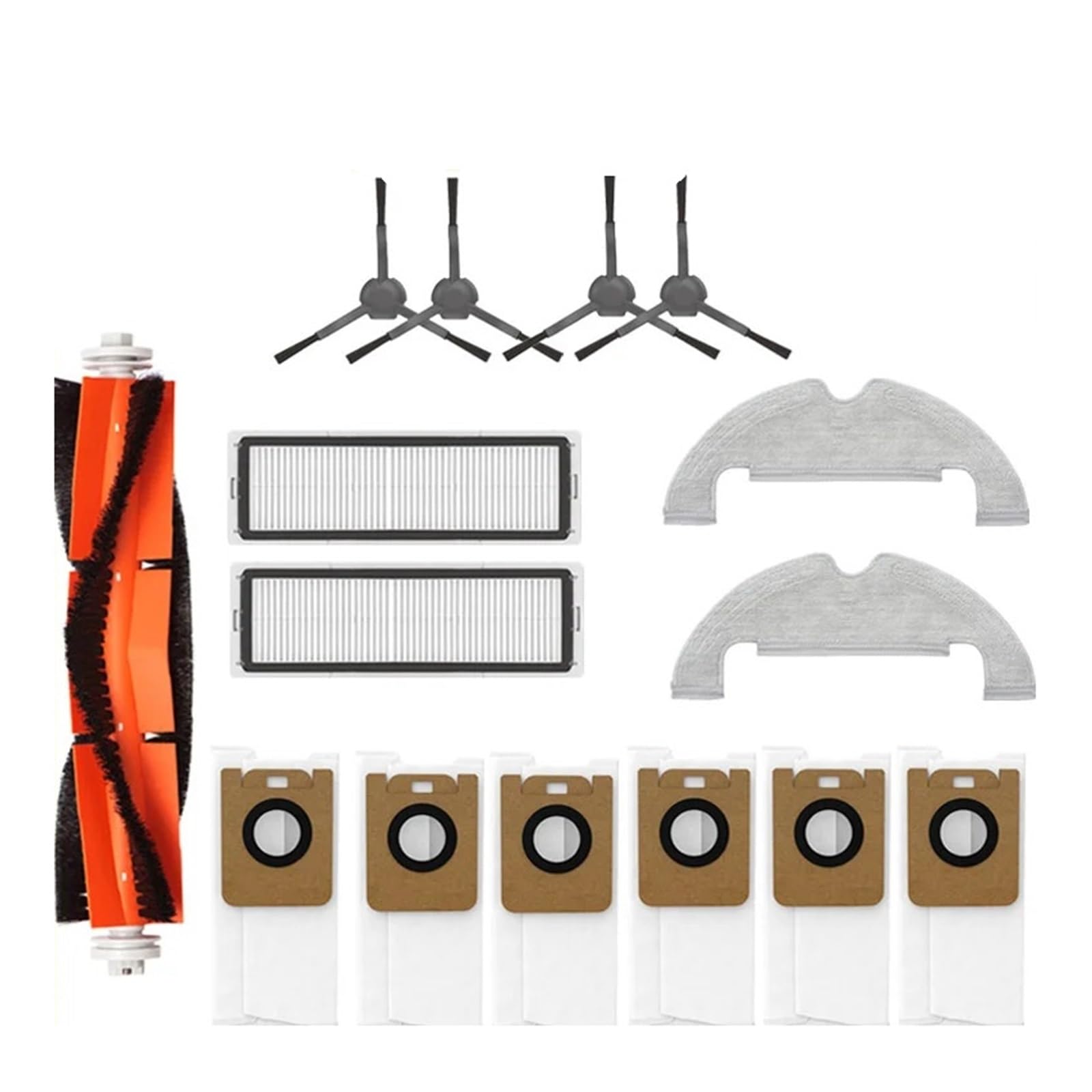 TEidea Dust Bag for Xiaomi Mi Robot Vacuum-Mop 2 Ultra - Spare Parts for Home Cleaning