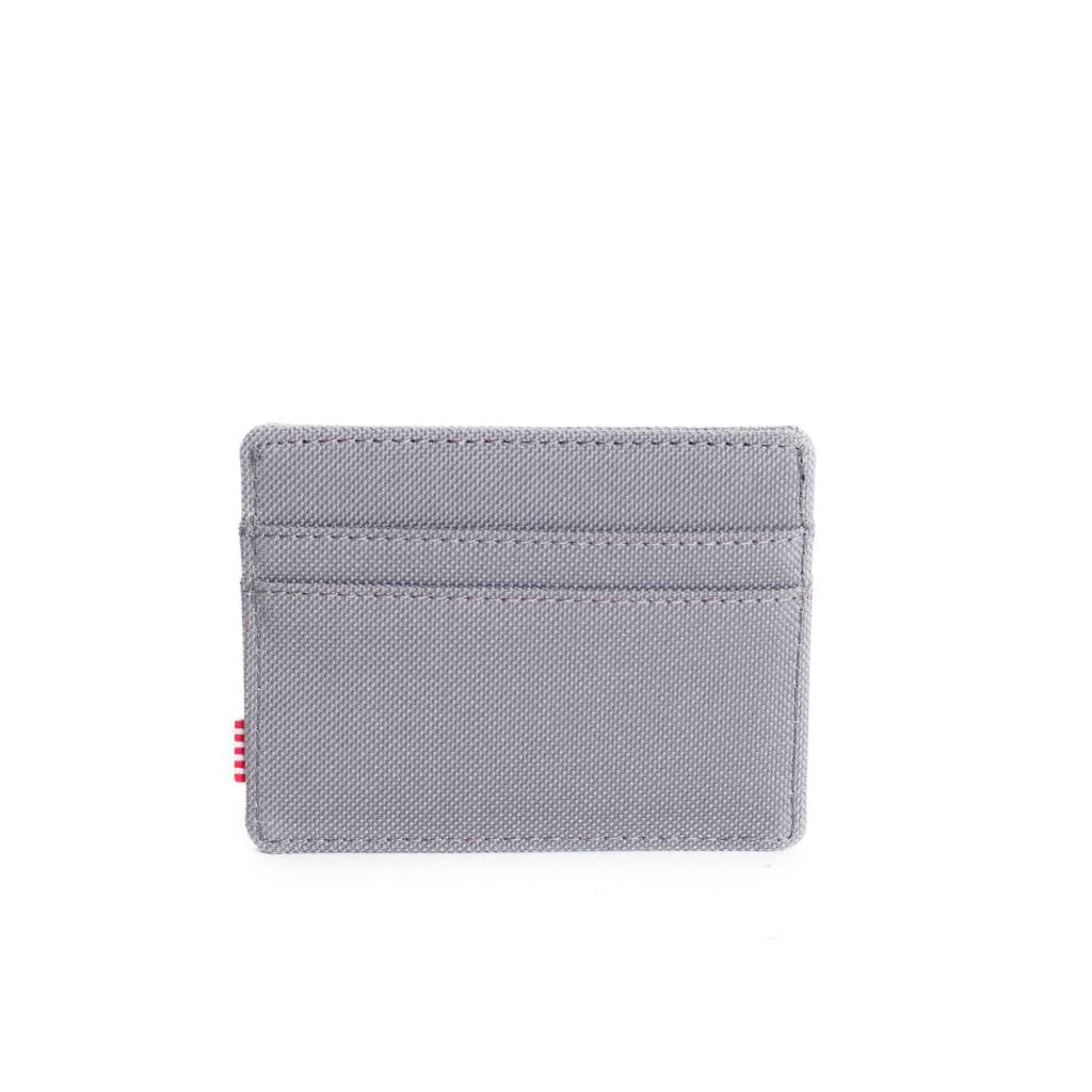 Herschel Charlie RFID Blocking Slim Wallet for Men - Grey | Compact & Secure Card Holder for Everyday Use, Travel & Business