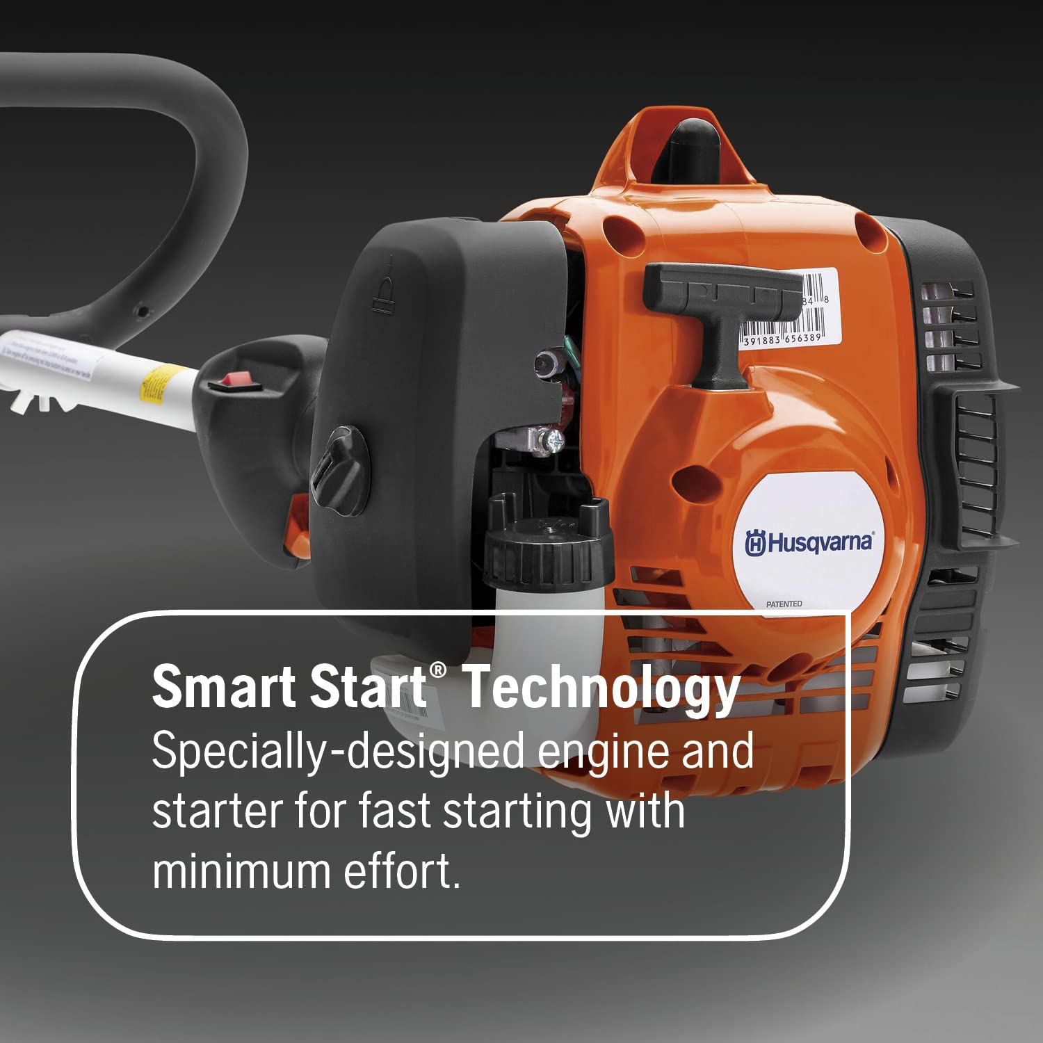 Husqvarna 122C 22cc 2-Cycle Gas String Trimmer with 17-Inch Curved Shaft & Tap 'N Go Trimmer Head - Ideal for Lawn Edging, Weed Control & Yard Maintenance