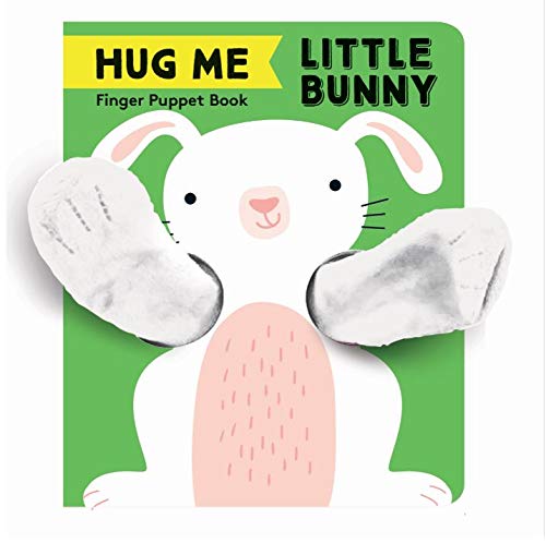 Adorable Hug Me Little Bunny Finger Puppet Book - Interactive Baby Board Book with Sensory Touch & Feel for Toddlers - Perfect for Storytime, Early Learning & Bonding Moments