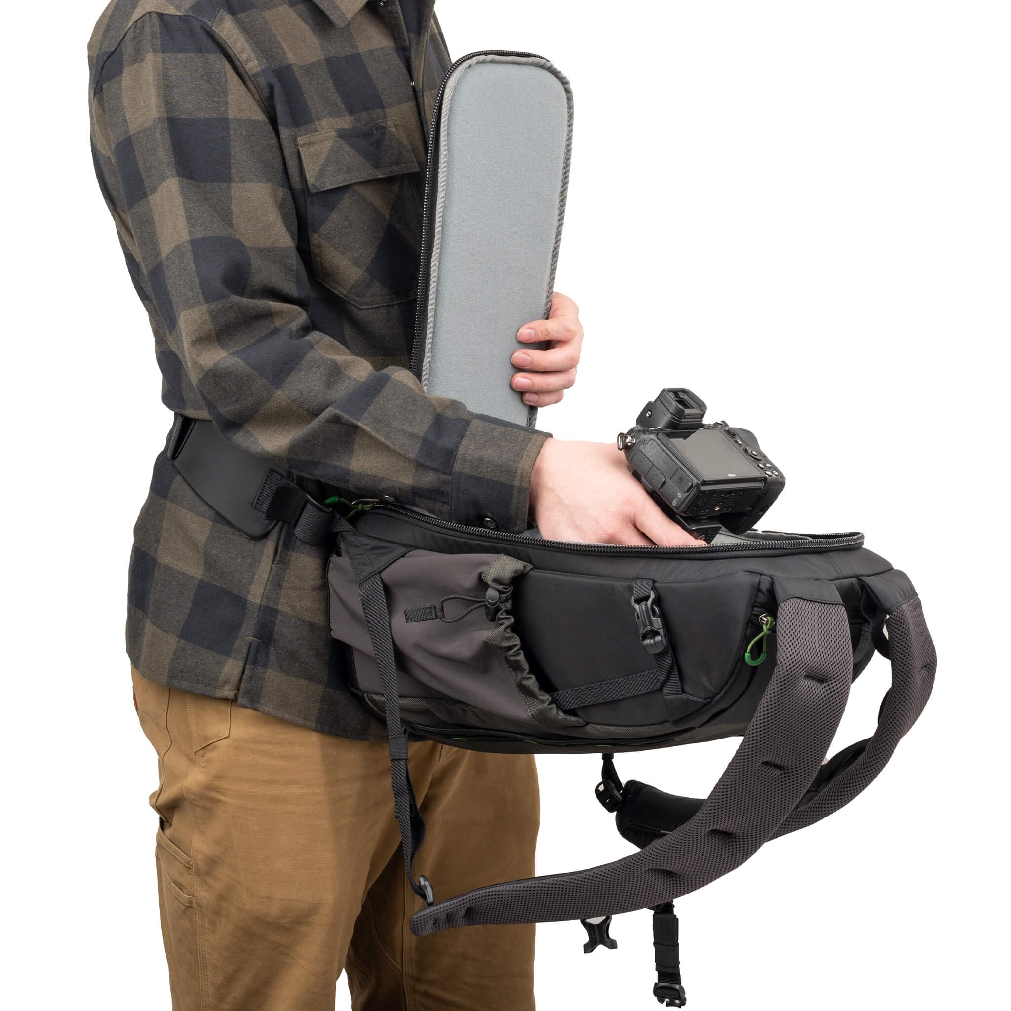 Think Tank Photo MindShift BackLight Sprint Camera Backpack - Waterproof DSLR Bag for Travel & Hiking - Professional Photography Gear for Outdoor Adventures
