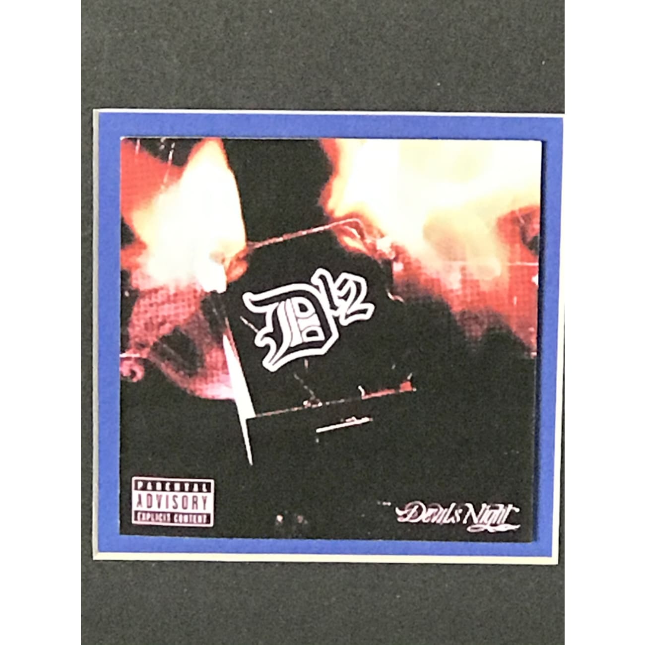 Eminem D12 Devil's Night RIAA Platinum Album Award - Rare Collectible Music Memorabilia for Fans & Display