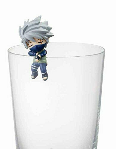 Naruto Konoha Break Time Series Ochatomo Cup Hanger Mini Figure - Anime Collectible for Desk Decor, Office Accessories & Gift for Naruto Fans