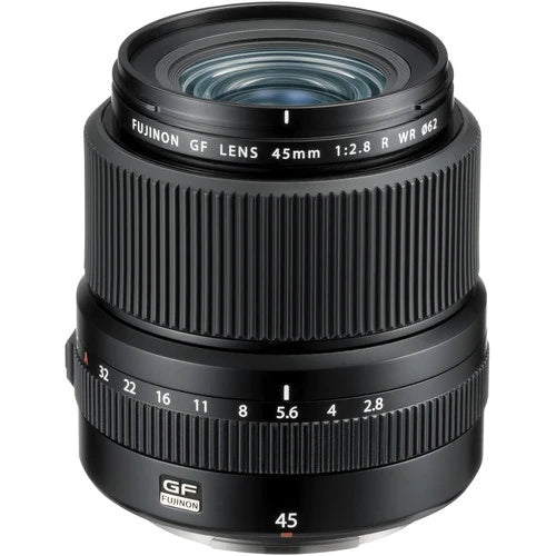 Fujifilm GF 45mm f/2.8 R WR Medium Format Lens - Professional Portrait & Landscape Photography for GFX Cameras