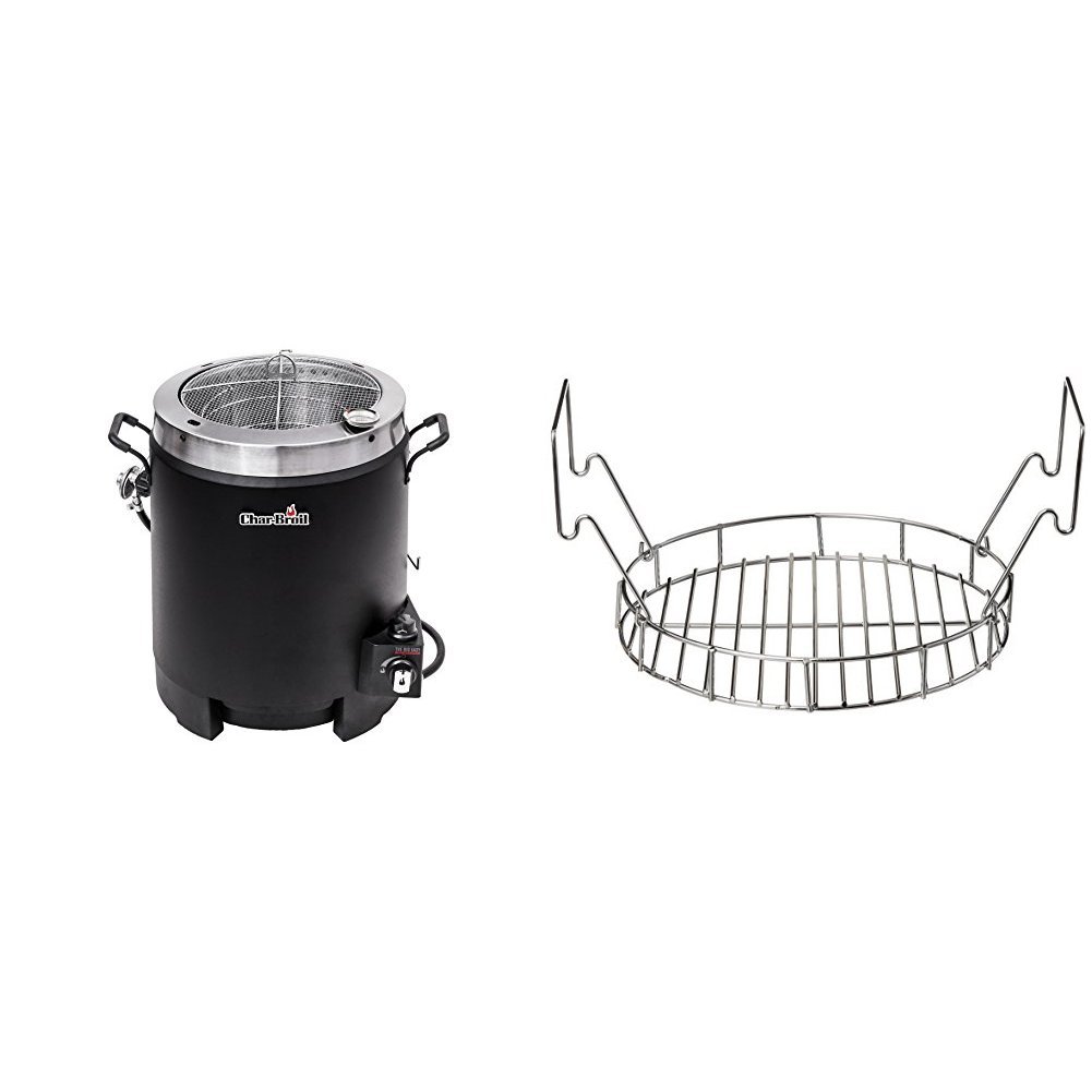 Char-Broil Big Easy Oil-Less Liquid Propane Turkey Fryer with Basket - Outdoor Gas Turkey Cooker for Thanksgiving, Camping & Backyard BBQs