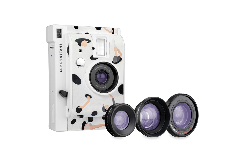 Lomo’Instant Camera and Lenses Gongkan Edition - Retro Instant Film Camera with Creative Lenses for Photography Enthusiasts - Perfect for Travel, Parties, and Artistic Shots