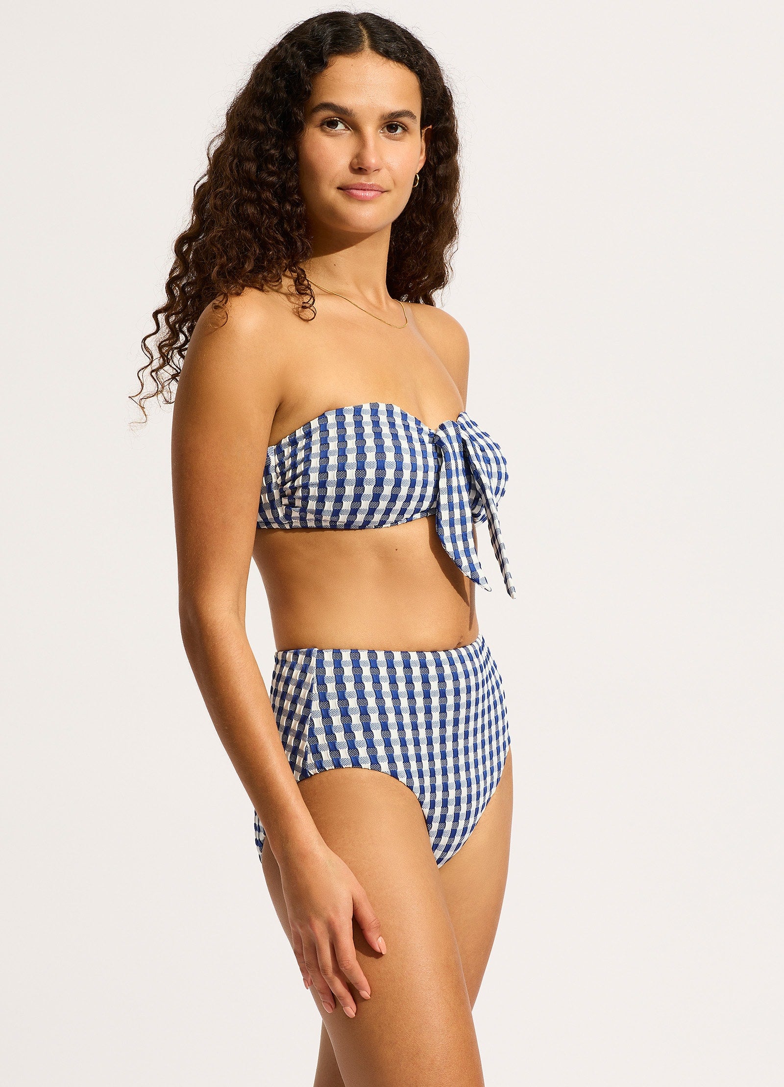 Bella Bandeau Bikini Top - Ultramarine Blue Swimwear for Women | Perfect for Beach, Pool & Summer Vacations