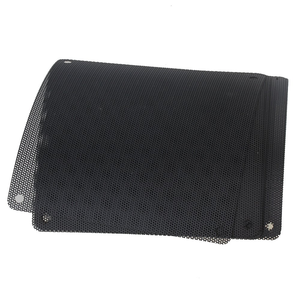 10pcs Black Computer PC Dustproof Cooler Fan Case Cover Dust Filter Mesh - Perfect for PC Builds, Gaming Rigs & Electronics Protection