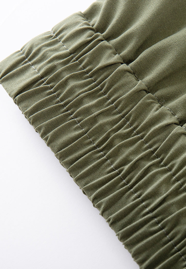 Stylish Drawstring Waist Exposed Seam Asymmetric Hem Skirt for Women - Perfect for Casual Outings, Parties, and Summer Fashion