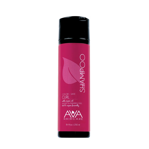 Ava Haircare Curl Shampoo for Curly Hair - Hydrating & Defining Shampoo for Natural Curls - Sulfate Free & Paraben Free - Perfect for Daily Curly Hair Care Routine