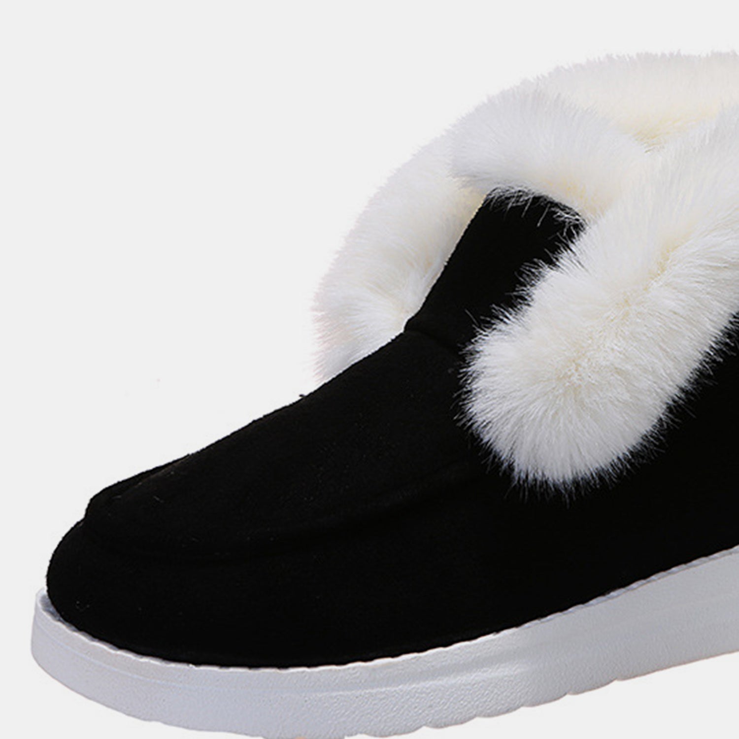 Warm Furry Suede Snow Boots for Women - Waterproof Winter Boots with Non-Slip Sole - Perfect for Snowy Days, Hiking & Outdoor Activities
