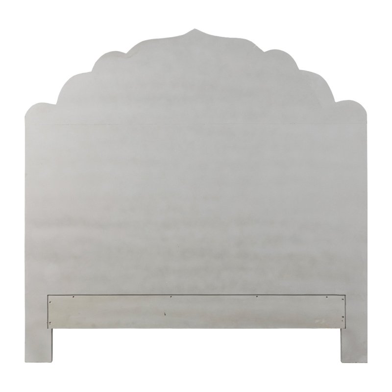 Handmade Mother of Pearl and Bone Inlay Maharaja Style King Size Bed - Luxury Bedroom Furniture for Master Suite, Guest Room, or Hotel Decor