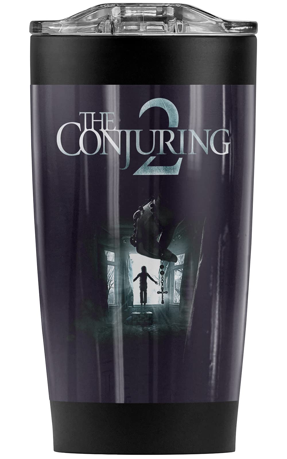 The Conjuring 2 Stainless Steel Tumbler 20oz - Vacuum Insulated Coffee Travel Mug with Leakproof Lid | Double Wall Insulation for Hot & Cold Drinks | Perfect for Office, Gym, Camping & Outdoor Adventures