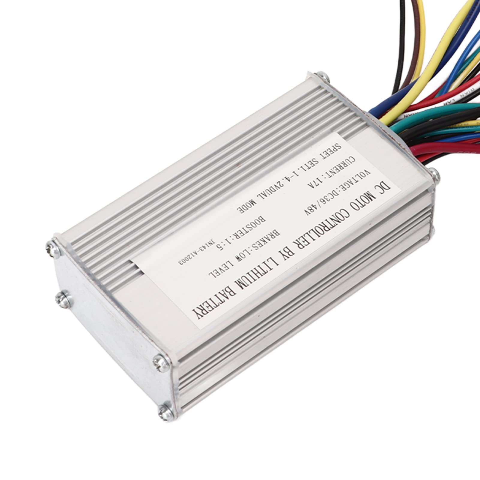 36V 48V 17A DC Motor Speed Controller with Wire Harness - Compatible with Electric Bikes, Scooters & DIY Projects | Perfect for E-Bike Upgrades & Motor Control Systems