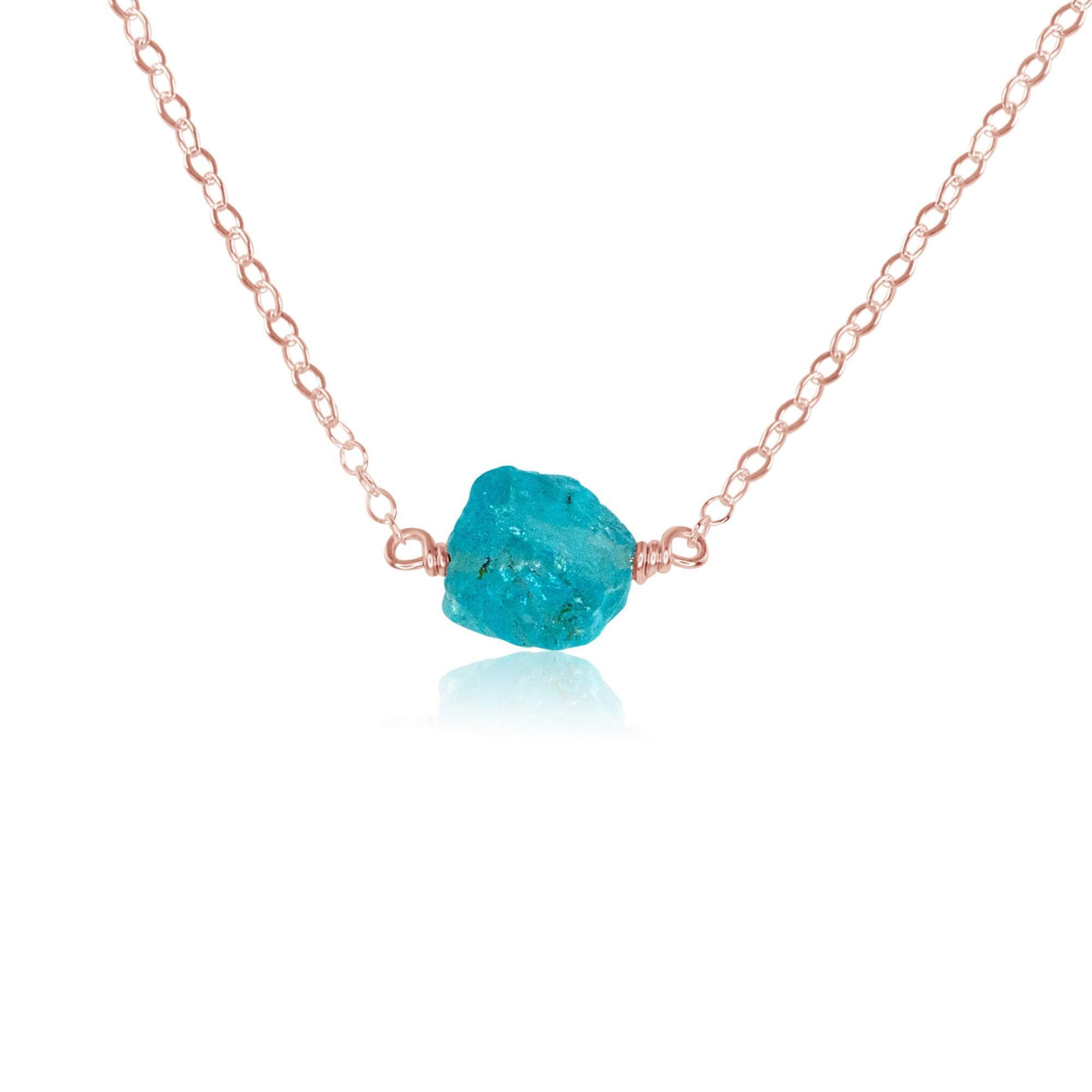 Raw Apatite Crystal Necklace - Natural Healing Stone Jewelry for Women, Chakra Balancing & Energy Protection | Perfect for Meditation, Yoga & Spiritual Gifts