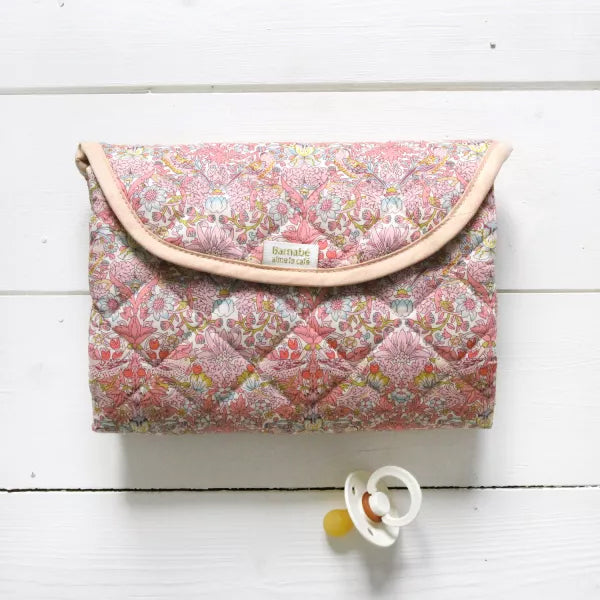 Barnabe Loves Coffee Changing Mat - Waterproof Baby Changing Pad 67x42cm - Perfect for Nursery, Diaper Bag & Travel