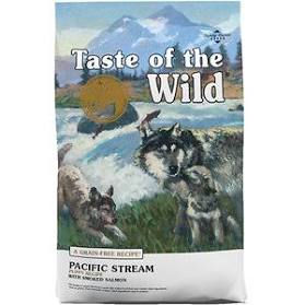 Taste of the Wild Pacific Stream Grain-Free Puppy Food - High Protein Dry Dog Food for Puppies - Perfect for Active Puppies & Outdoor Adventures