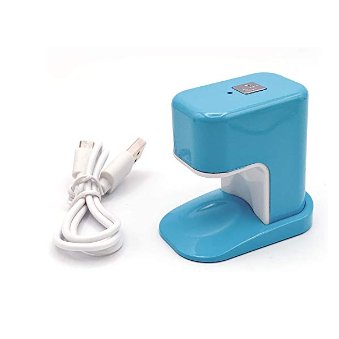 Mini Nail Lamp for Single Finger - 3W UV LED Light for Gel Polish Curing - Perfect for At-Home Manicures & Nail Art Touch-Ups