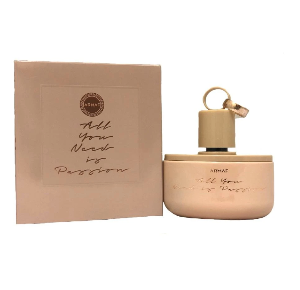 Armaf All You Need Is Passion 100ML Eau de Toilette Spray for Women - Long-Lasting Floral Fragrance for Date Night & Special Occasions