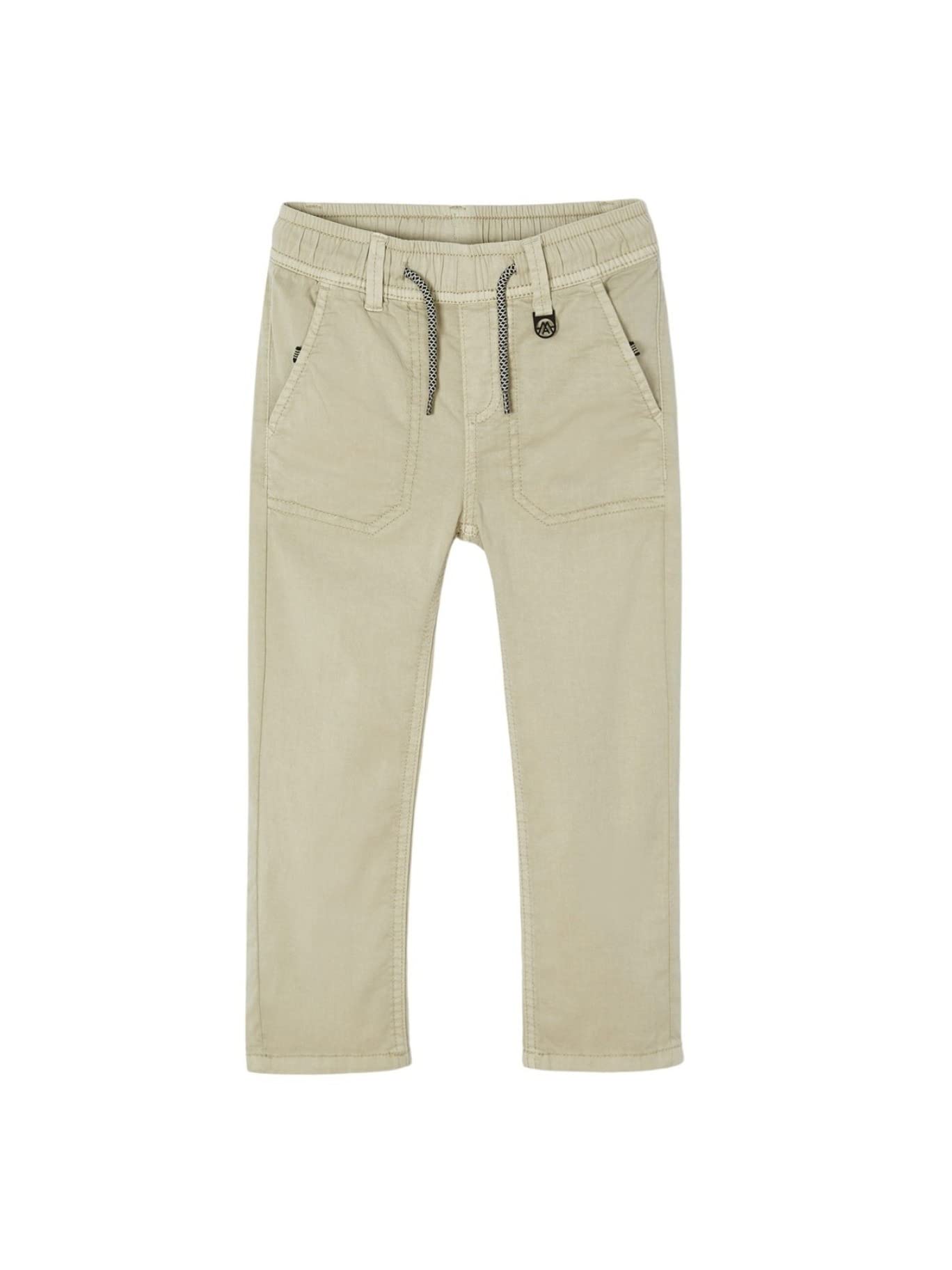 Mayoral Boys' Joggers Pants - 3584, Stone - Comfortable Casual Wear for School, Play & Everyday Activities