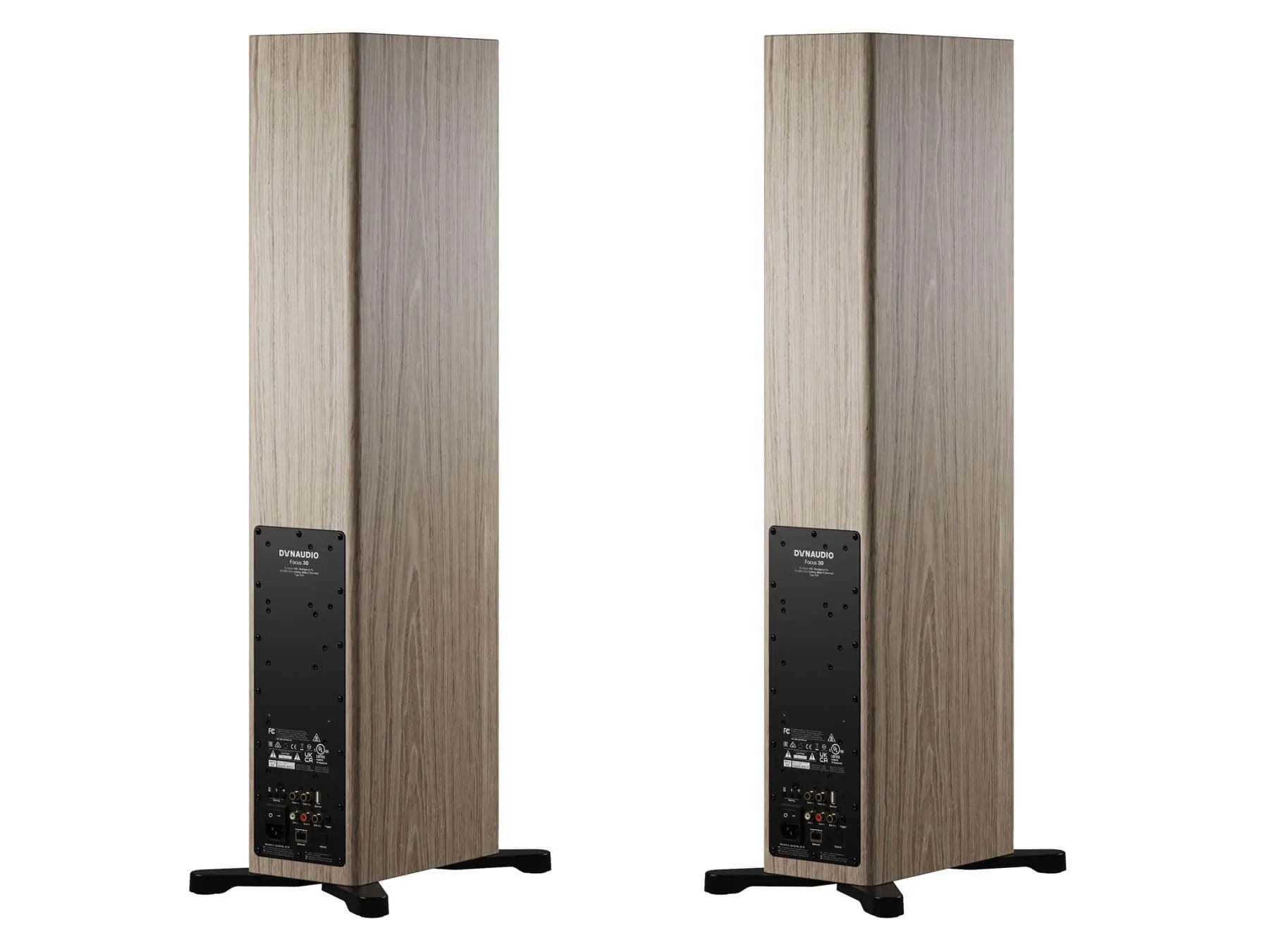 Dynaudio Focus 30 High-End Floorstanding Speakers (Pair) - Premium Home Audio System for Living Room & Home Theater Setup