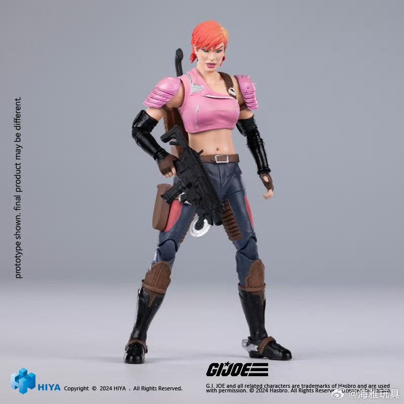 Pre Order - Hiya 1/18 Scale 4-Inch G.I. Joe Zarana Action Figure - Highly Detailed Collectible Toy for Display & Play | Perfect for G.I. Joe Fans & Collectors