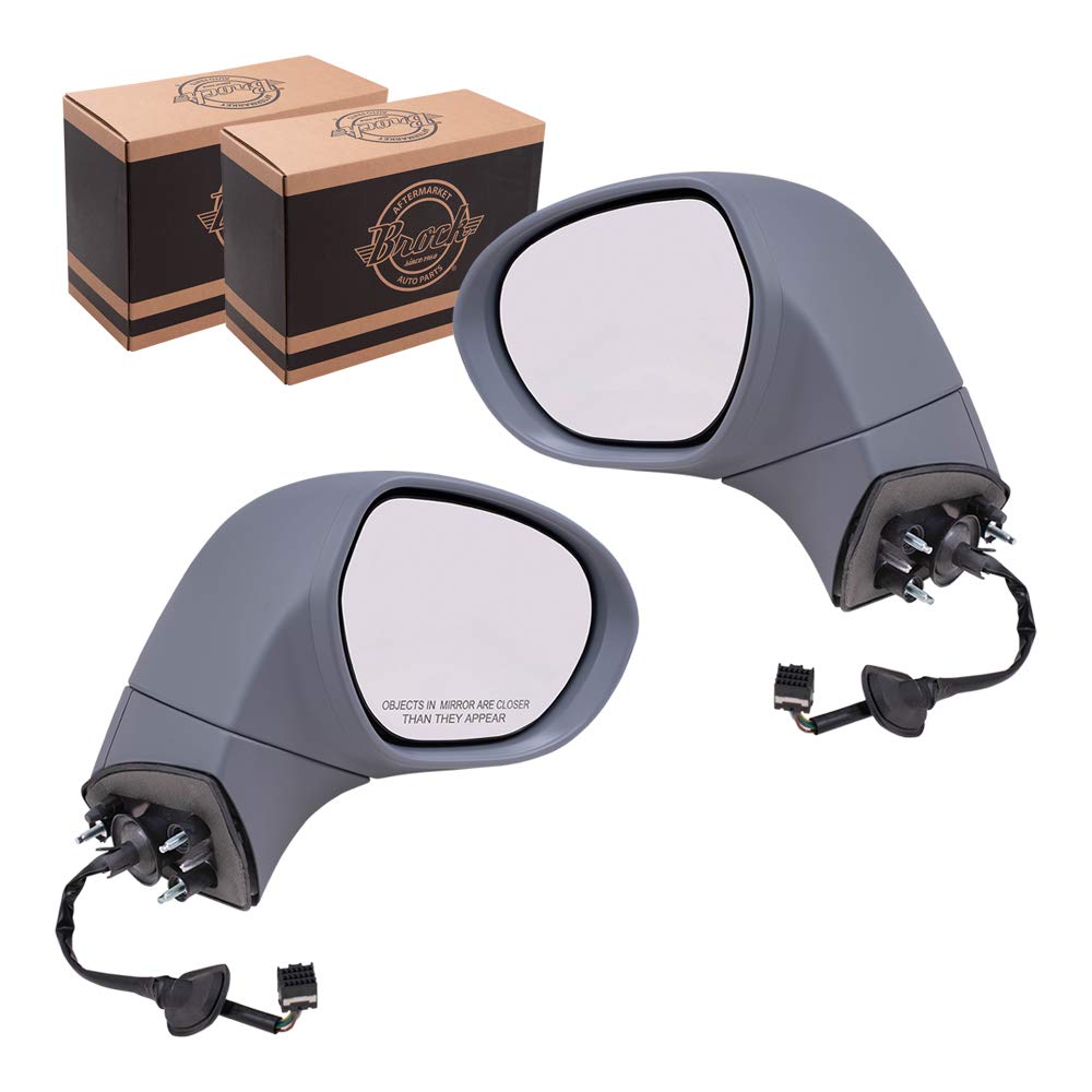 2017-2020 Buick Envision Power Heated Side Mirror Set with Turn Signal - Driver & Passenger Replacement Mirrors for Enhanced Visibility & Safety in Rainy or Cold Weather