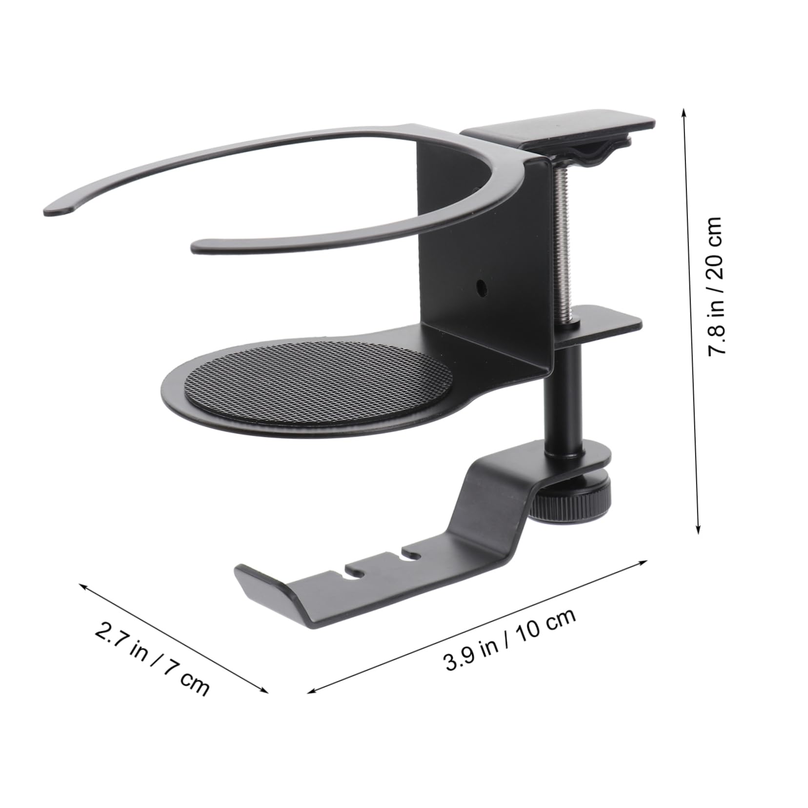 HEMOTON 6-Pack Headphone Stand - Universal Headset Holder with Clamp Hook for Desk, Gaming Setup & Office Organization - Perfect for Headphones, Earphones & Gaming Headsets