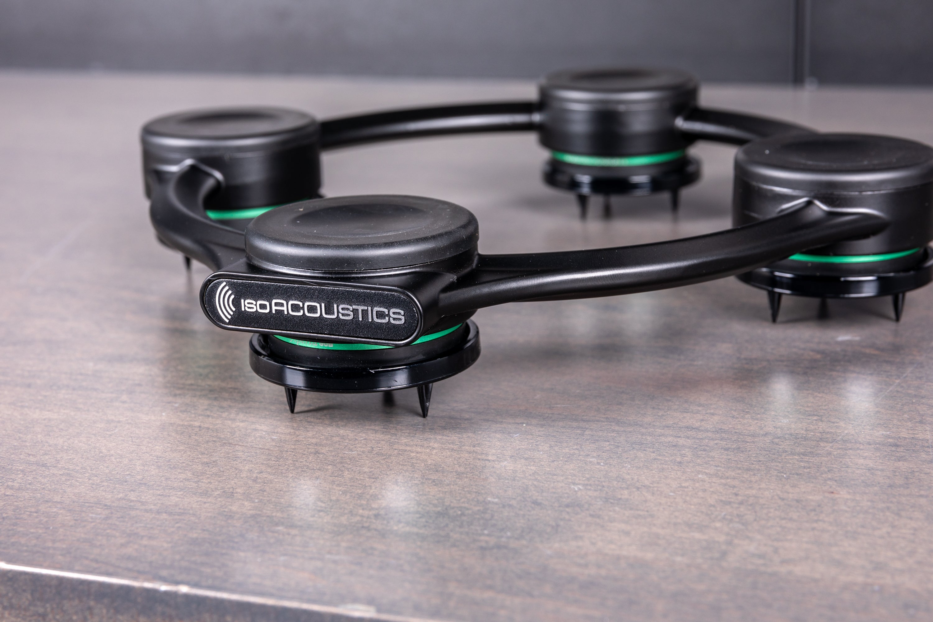 IsoAcoustics Aperta Series Subwoofer Stand - Premium Isolation Platform for Home Theater & Studio Audio Systems - Perfect for Bass Management & Vibration Control