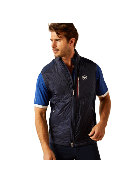 Ariat Men's Fusion Vest - Lightweight Quilted Jacket for Outdoor Work & Casual Wear | Perfect for Hiking, Hunting & Everyday Use