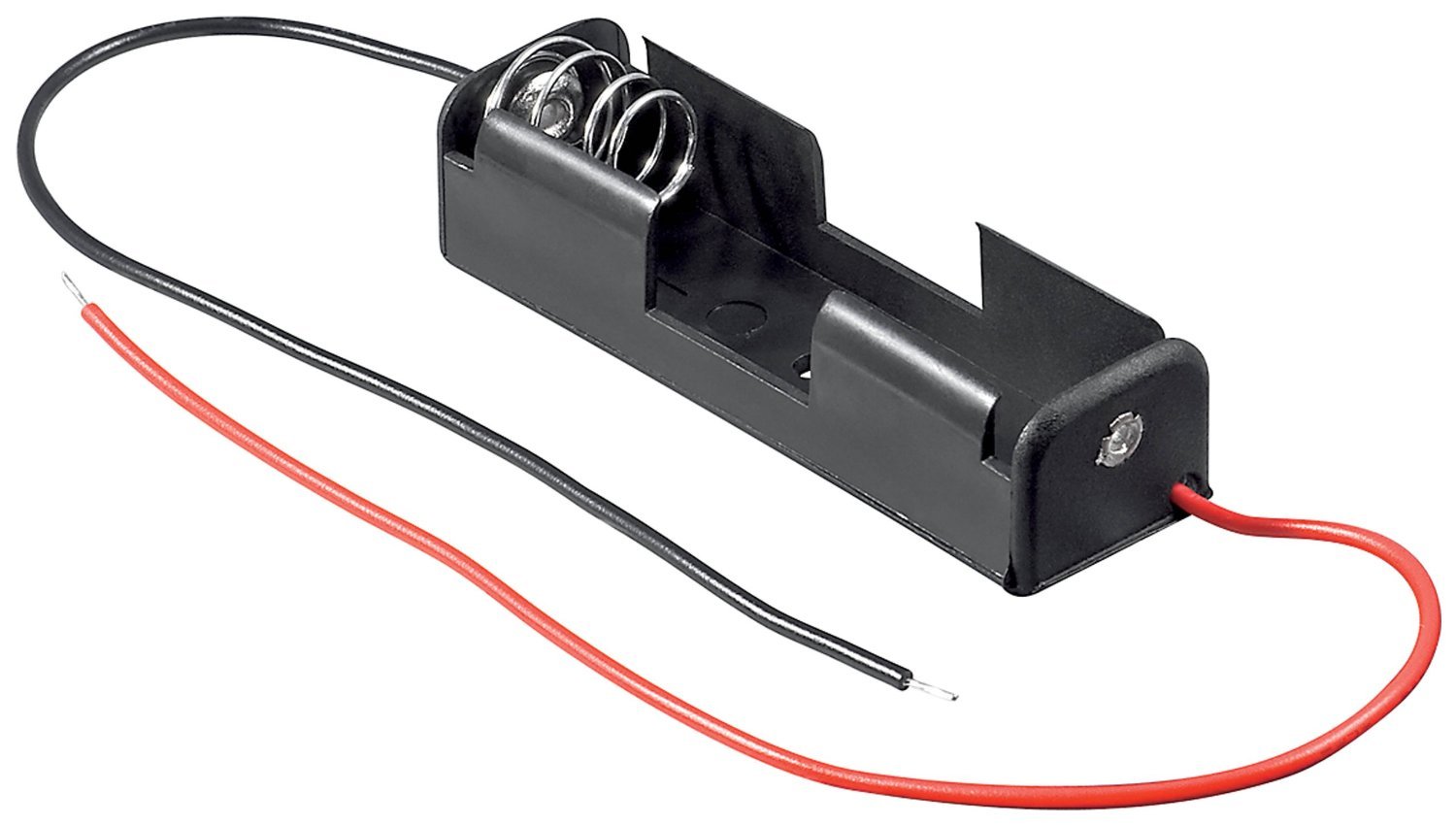 10 Pack AA Battery Holders with Connection Cable - Secure & Durable Battery Storage for DIY Electronics, Flashlights, and Remote Controls
