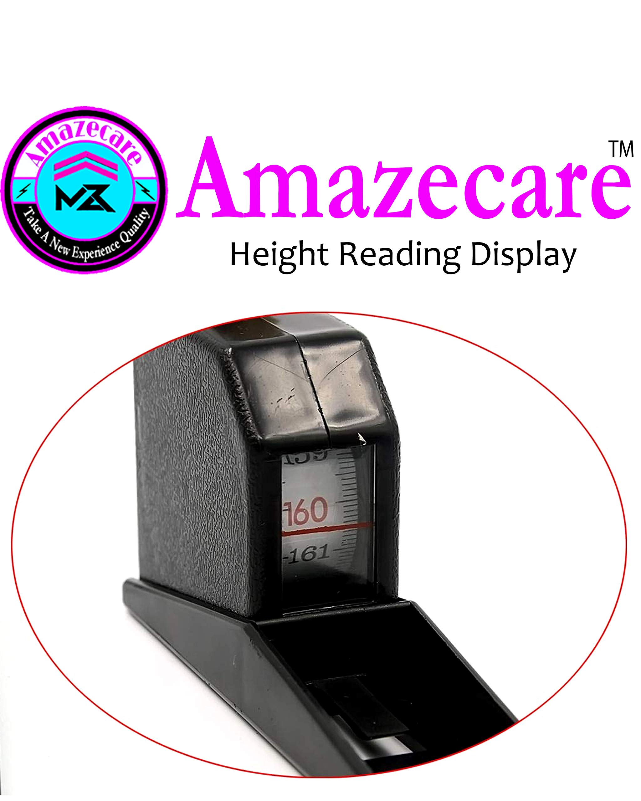 Amazecore™ 200cm Wall Mounted Height Measuring Scale - Accurate Stature Scope for Schools, Clinics & Home Use - Perfect for Kids Growth Tracking & Medical Checkups