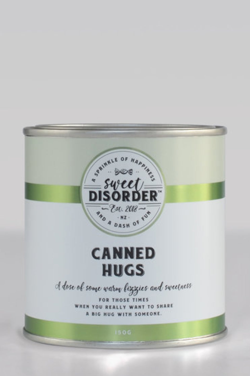 Delicious Canned Hugs Candy Tin - Assorted Flavors, Sweet Treats for Gifting, Parties & Everyday Snacking