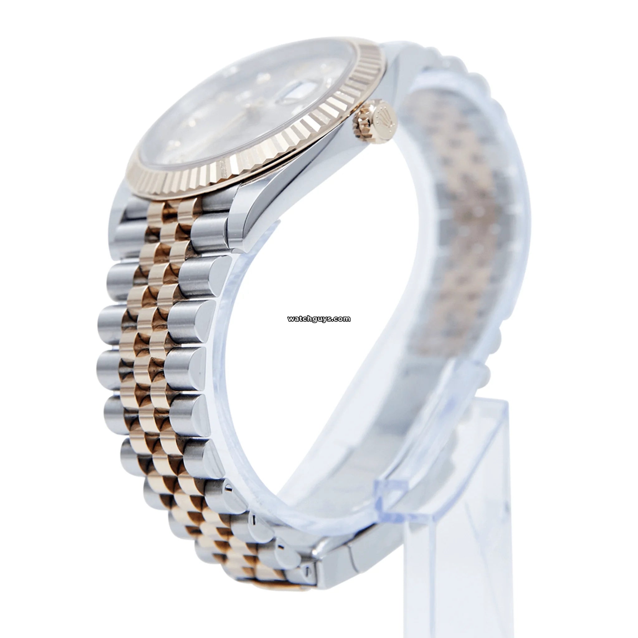 Rolex Datejust 126331 Sundust Diamond Watch for Men - Luxury Automatic Stainless Steel & Rose Gold Timepiece - Perfect for Business, Gifting & Special Occasions