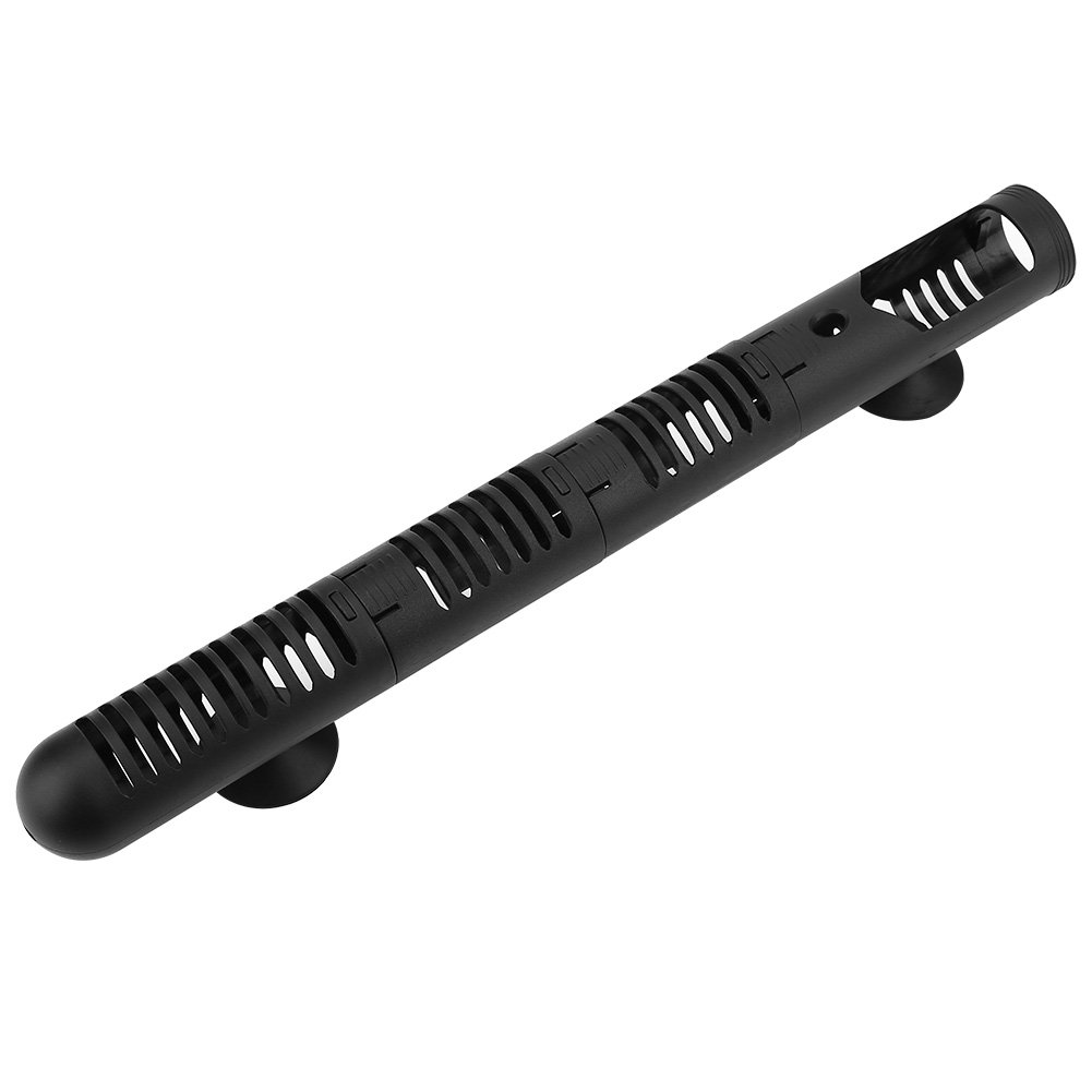 Detachable Aquarium Fish Heater Protective Cover with Suction Cups - Safe & Durable Design for Tropical Fish Tanks | Perfect for Freshwater & Saltwater Aquariums