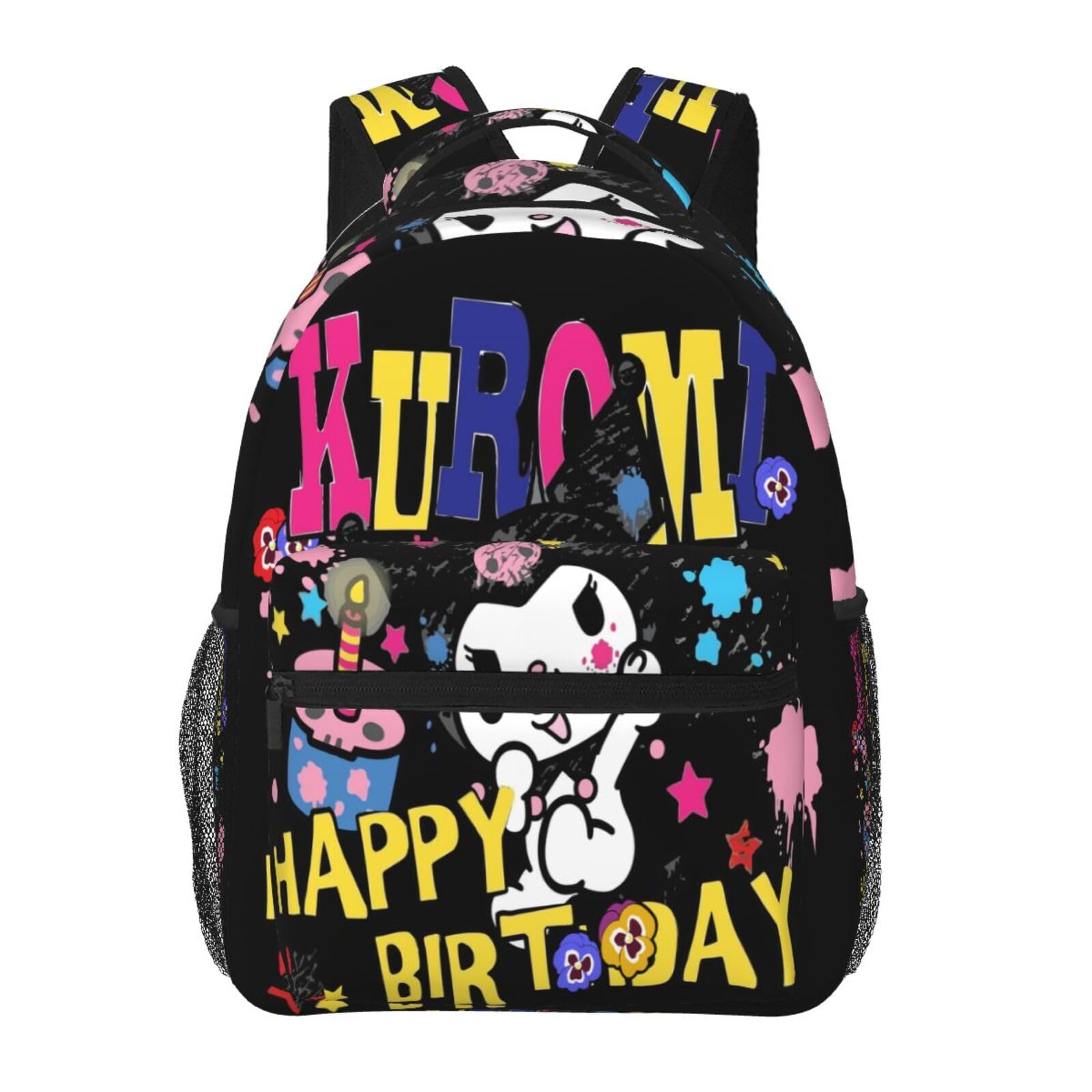 Wervot Cartoon Lightweight Travel Backpack - Waterproof Hiking Backpack for Adults, Multi-Functional Laptop Backpack with USB Charging Port - Perfect for School, Work, Camping & Outdoor Adventures