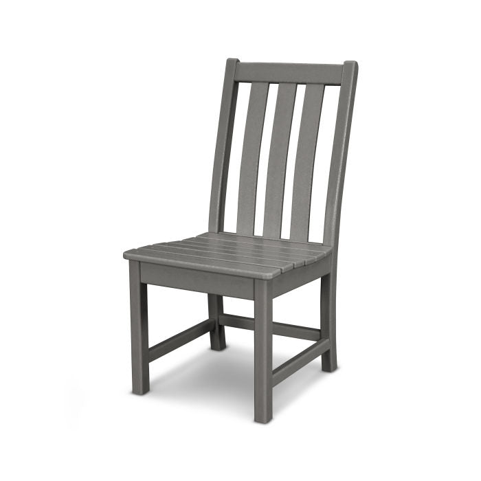 POLYWOOD Vineyard Dining Side Chair - Weather-Resistant Outdoor Furniture for Patio, Garden & Poolside Use