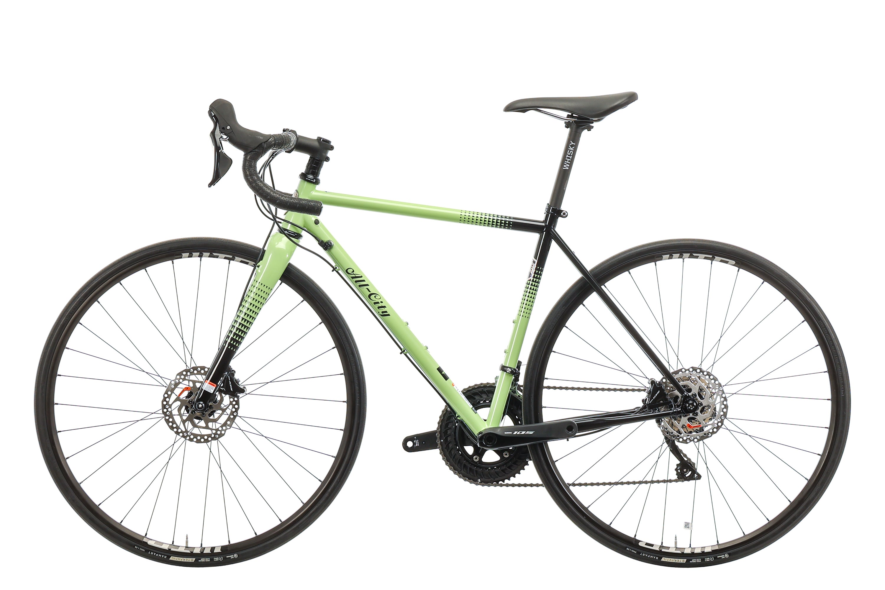 2023 All City Zig Zag Road Bike - 46cm Lightweight Aluminum Frame for Urban Commuting & Fitness Riding