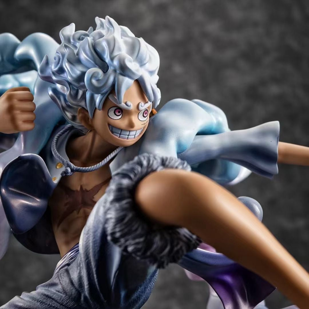 Official MEGAHOUSE Gear 5 Monkey D Luffy Anime Figure - Limited Edition Collectible for One Piece Fans | Perfect for Display, Anime Collections & Gift Giving