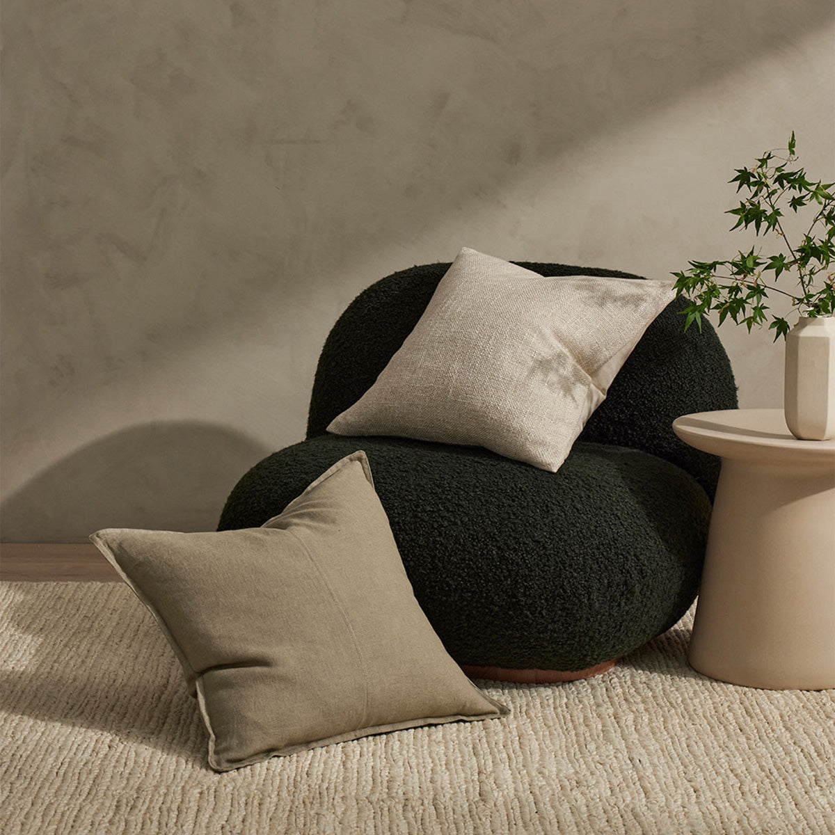 Premium Domenica Cushion - Soft & Comfortable Throw Pillow for Sofa, Bed, Chair - Home Decor & Living Room Accessories