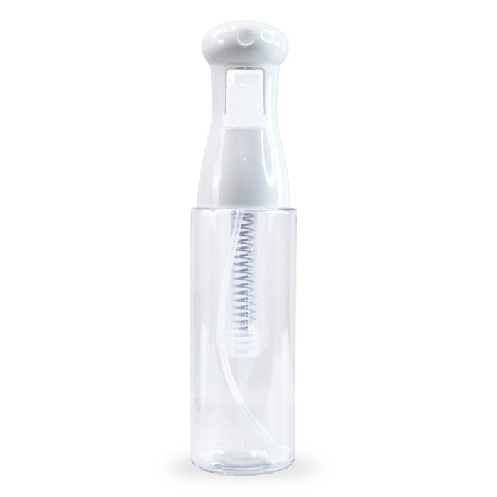 12 oz Continuous Mist Spray Bottle for Hair, Plants & Cleaning - Fine Mist Sprayer for Salon, Gardening & Home Use